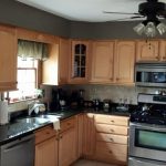 Kitchen Cabinets Before Custom Painting in Frederick Maryland